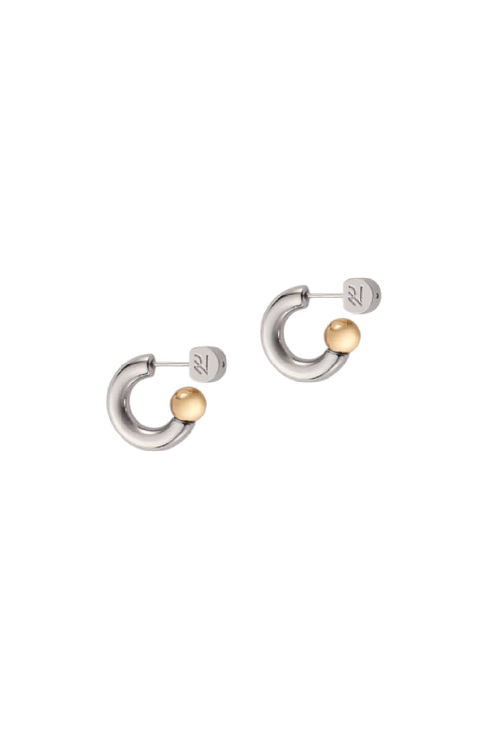 petite-hoop earrings